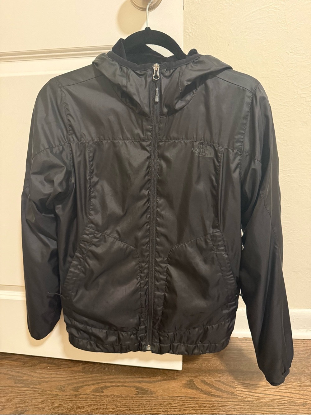 The North Face Black Hooded Lightweight Jacket